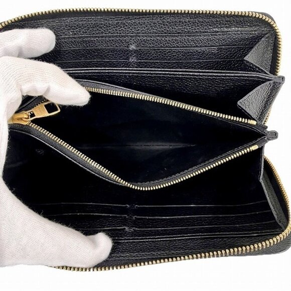 LOUIS VUITTON Black Monogram Wallet - Picture 3 of 9